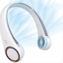 Portable neck fan